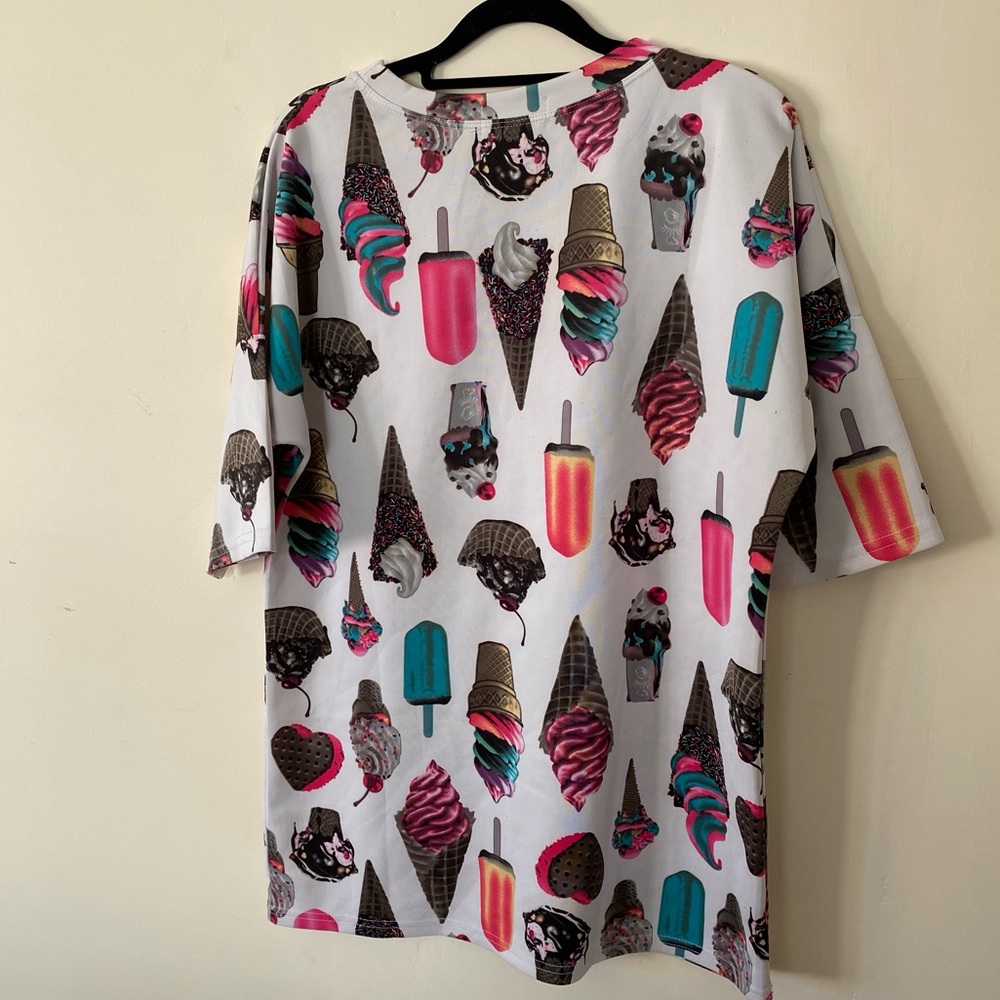 🍦🍦Oversized Korean Style Shirt Size XL - Picture 3 of 5
